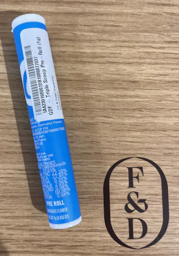 GDF – Triple Scoop Pre-Roll (1g)-1