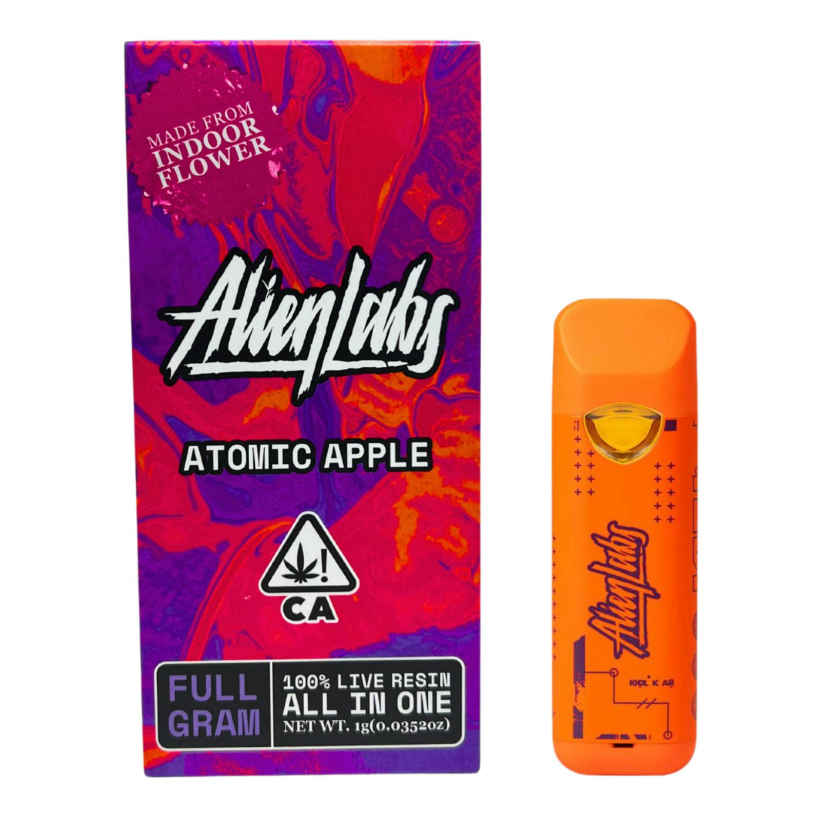 ATOMIC APPLE LIVE RESIN ALL-IN-ONE