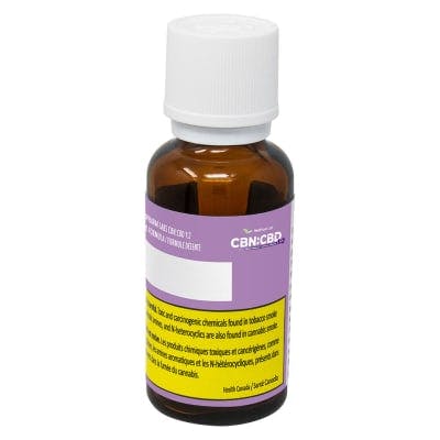 CBN:CBD 1:2 Relax Formula | 30ml | Purple Meadow Cannabis - Bank St