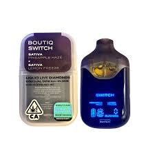 Boutiq - NYC Sour x Lemon Head (Sativa) All-In-One Vape 1g