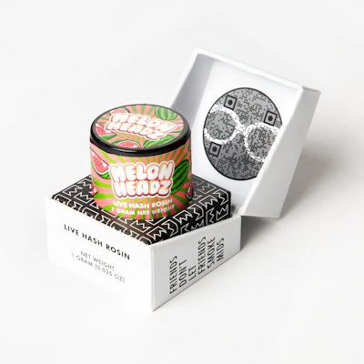 Clout King - 1g Live Hash Rosin - Melon Headz