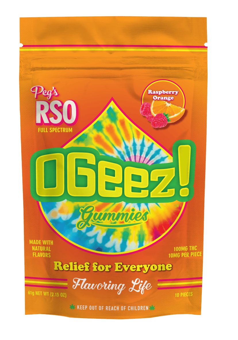 Peg's Raspberry Orange RSO - 100 mg
