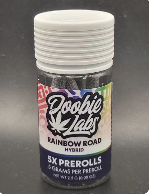 Doobie Labs | 5PK PREROLLS | Rainbow Road