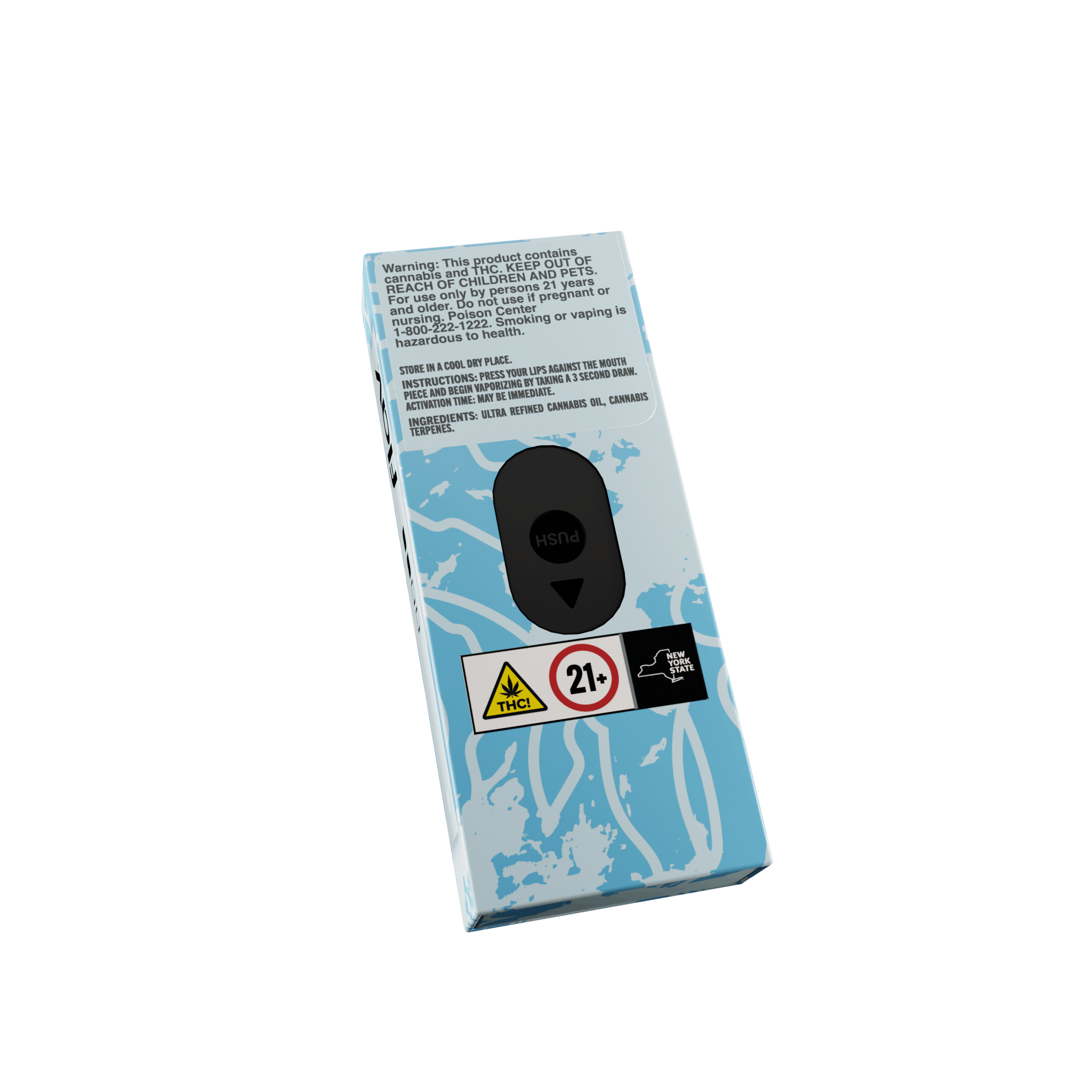 Blue Milk Haze - All In One Vape - 1g - Indica-3