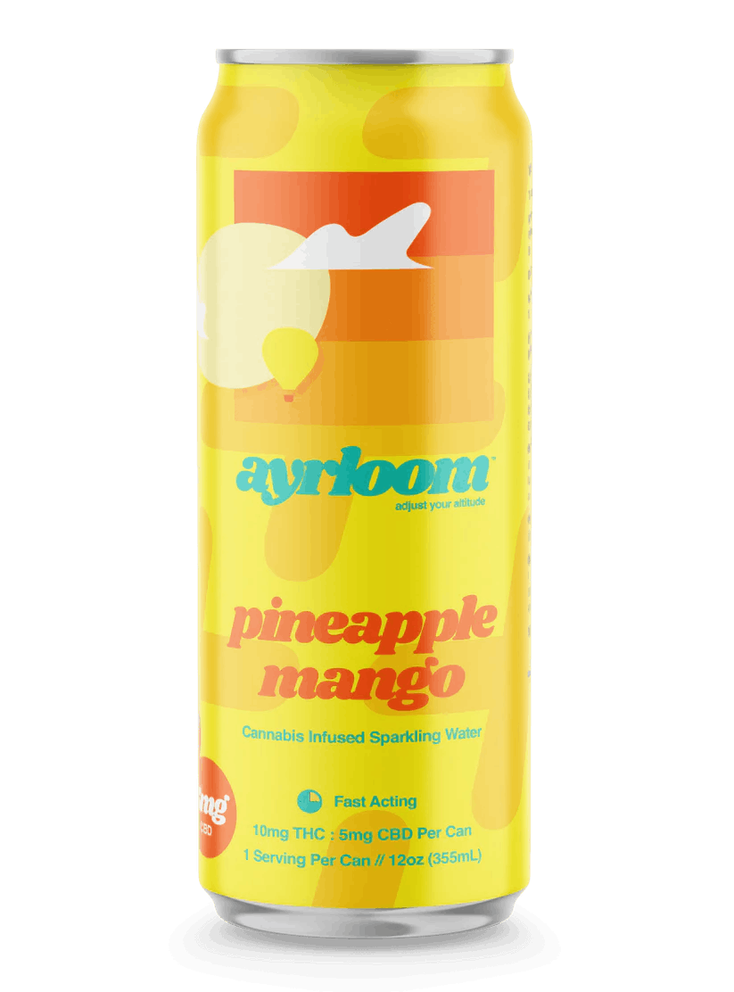 Photo of Pineapple Mango 1:1 Infused Sparkling Water | 5mg