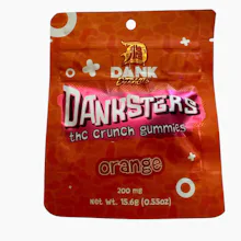 Dank Extracts - 200mg Nerd Gummies - Orange