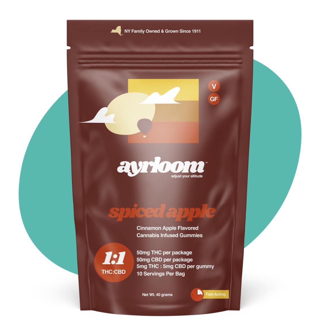 Photo of Ayrloom UP – Spiced Apple Gummy – 10pk