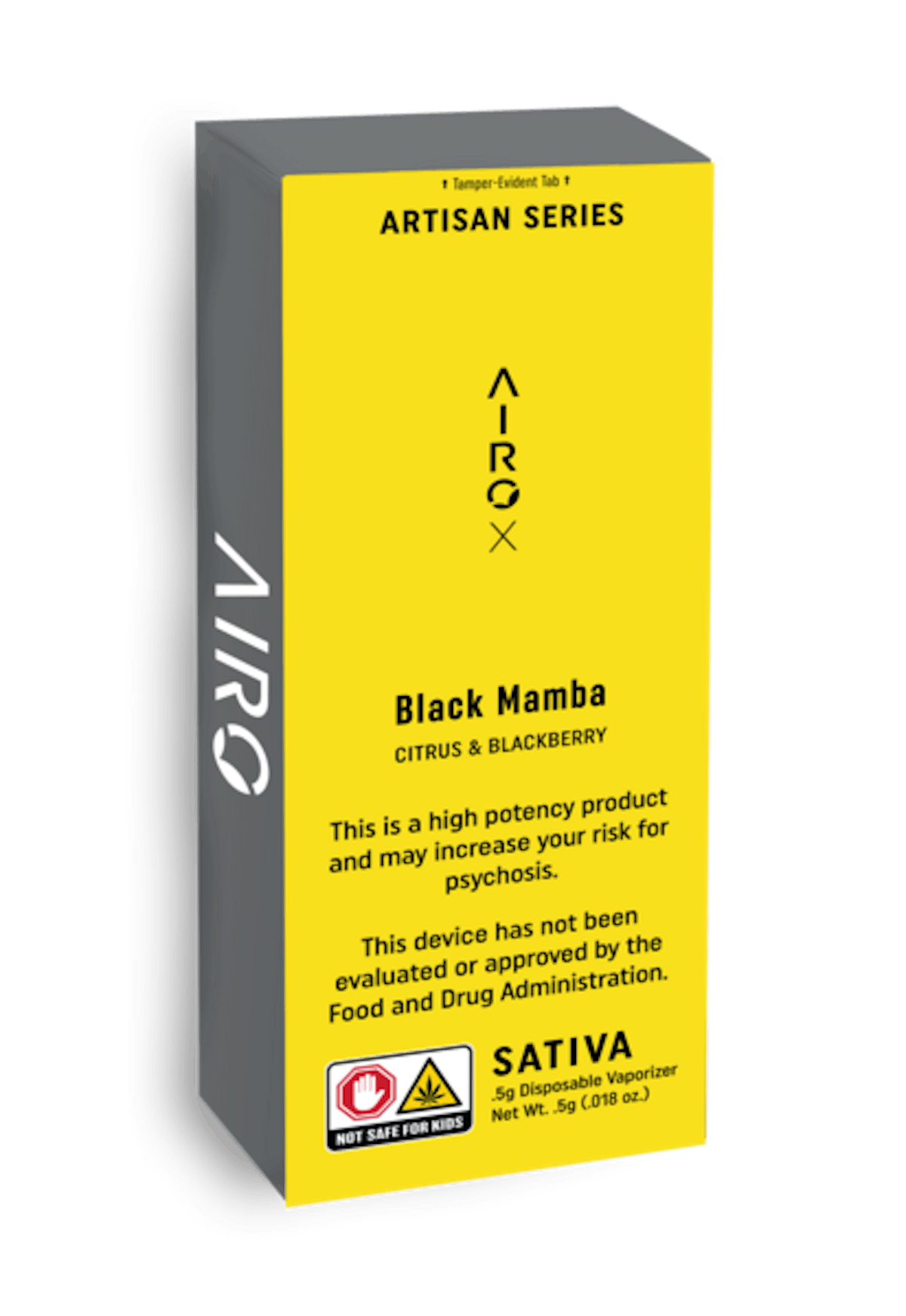 Photo of Airo l Black Mamba Distillate Vape Cart l 0.5g