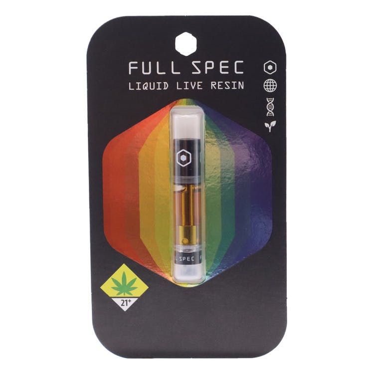 Full Spec: Kiwi Sorbet - Live Resin Cartridge