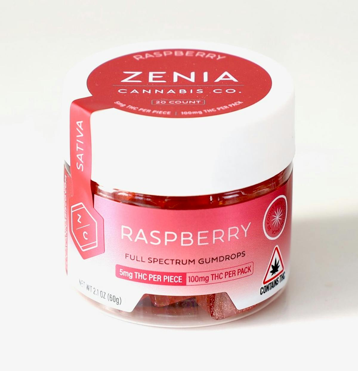 Image of Raspberry Sativa Gummies