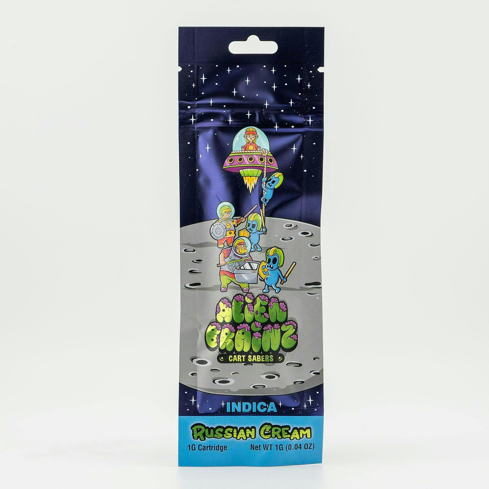 Product: Alien Brainz | Vape Cart - Russian Cream - 1g
