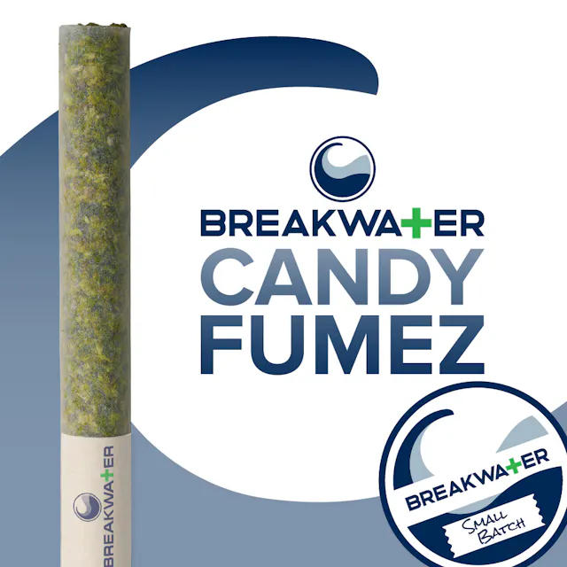 Breakwater Pre-Roll Candy Fumez 1g (hybrid, singles)