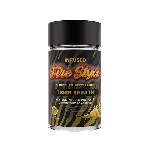 Product: Glorious Fire Styxx | Infused Pre-Roll 4-Pack - 2g - Tiger Breath