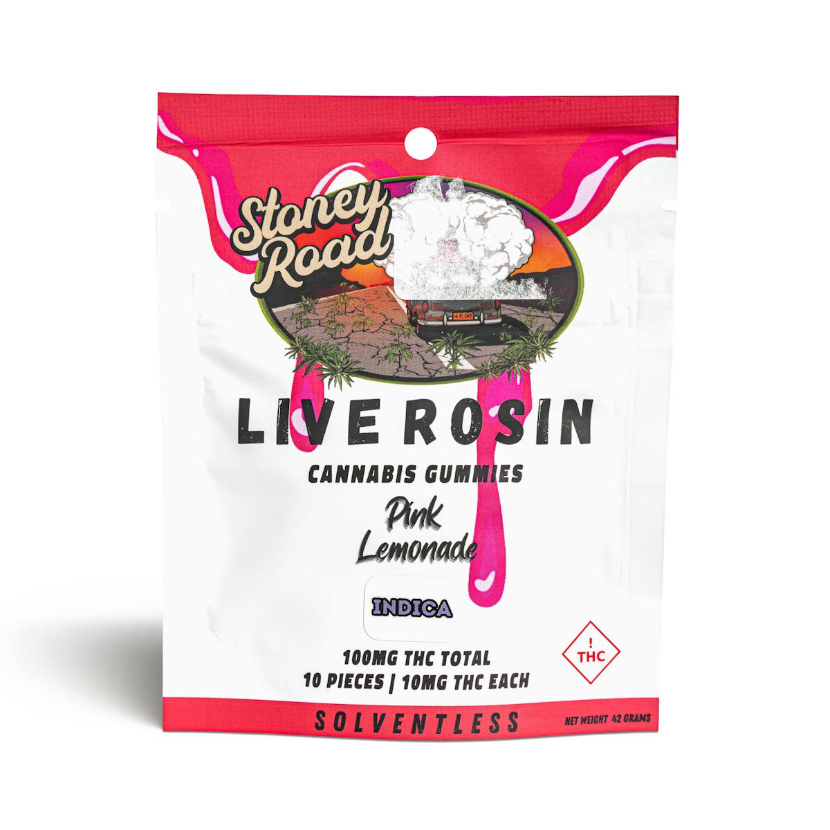 Photo of Pink Lemonade Rosin Gummies – 100mg