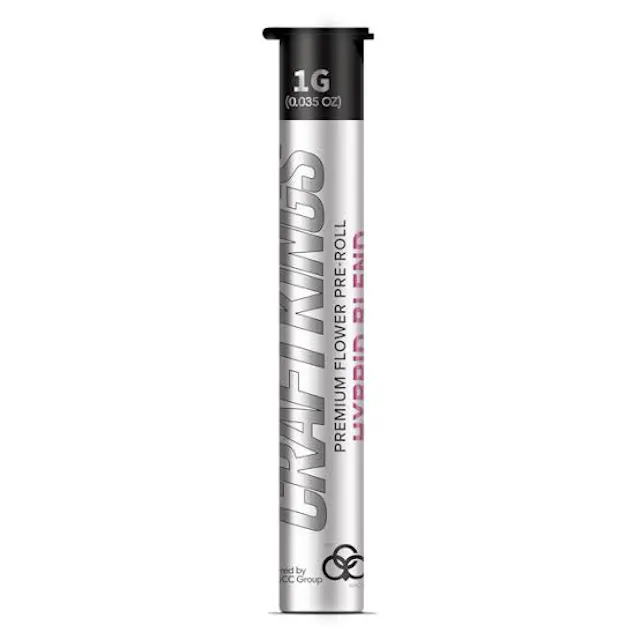 Craft Kings Infused Pre-Roll Hybrid Blend 1g