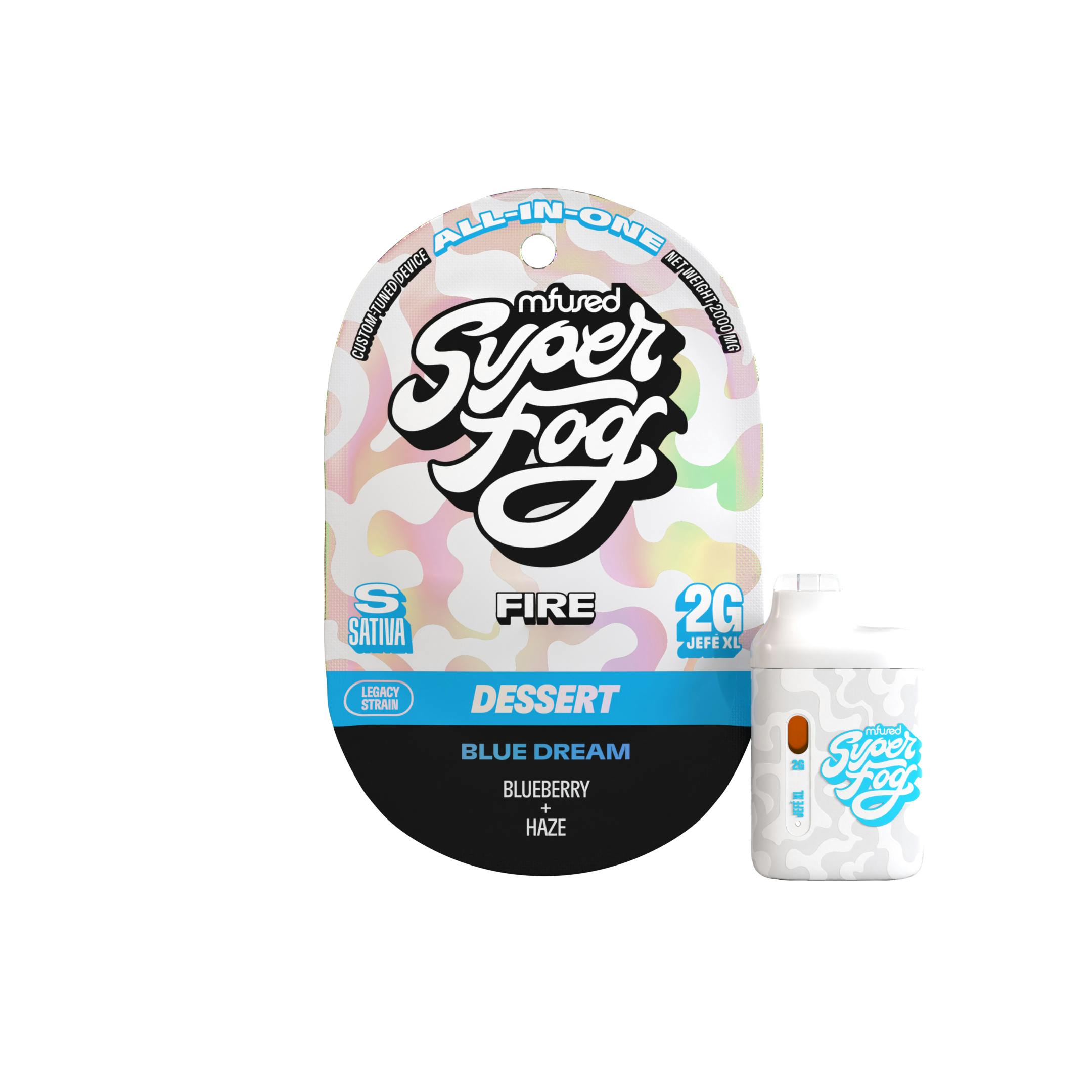 Mfused Blue Dream Fire Jefe XL All In One Cannabis for sale