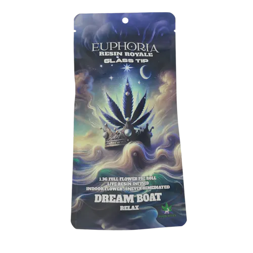 Dream Boat | Resin Royale | Infused Pre-Roll | 1.3g-1