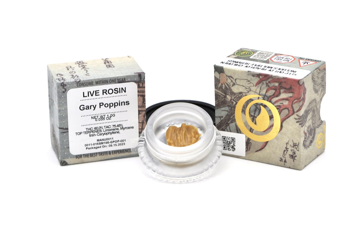 Image of Gary Poppins | 1g Live Rosin