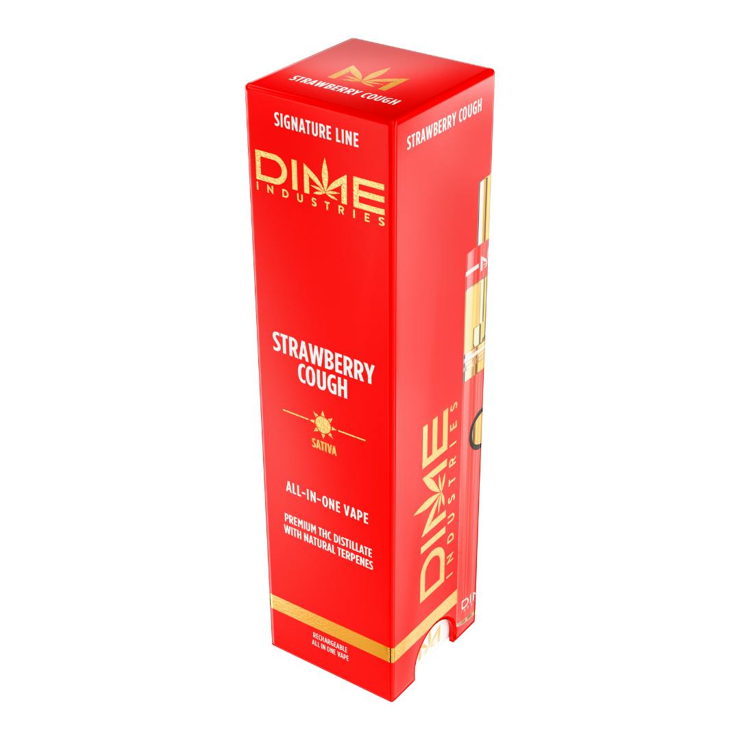 elf bar vape uk Dime Industries: Strawberry Cough All In One