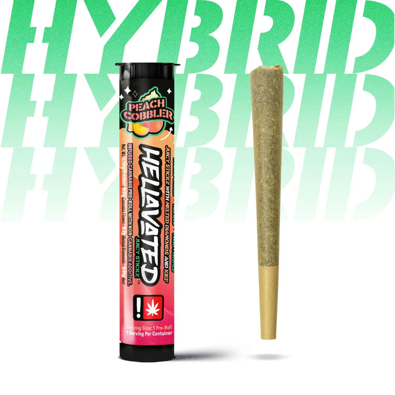 Photo of Peach Cobbler Juicy Stickz | 0.75g