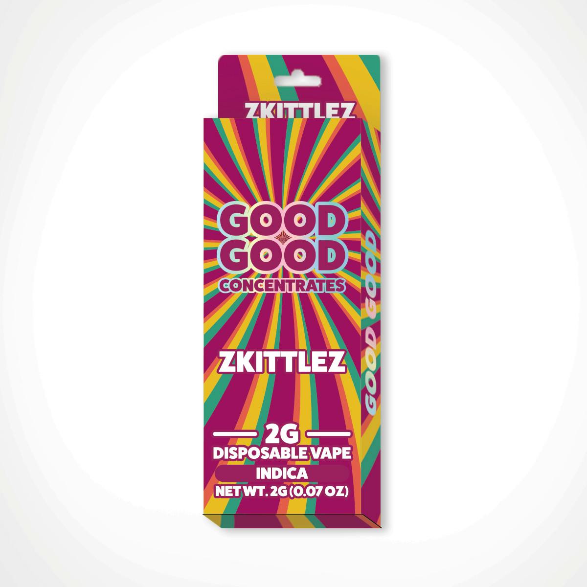 Product: Good Good | Disposable Vape Cart - 2g - Zkittlez