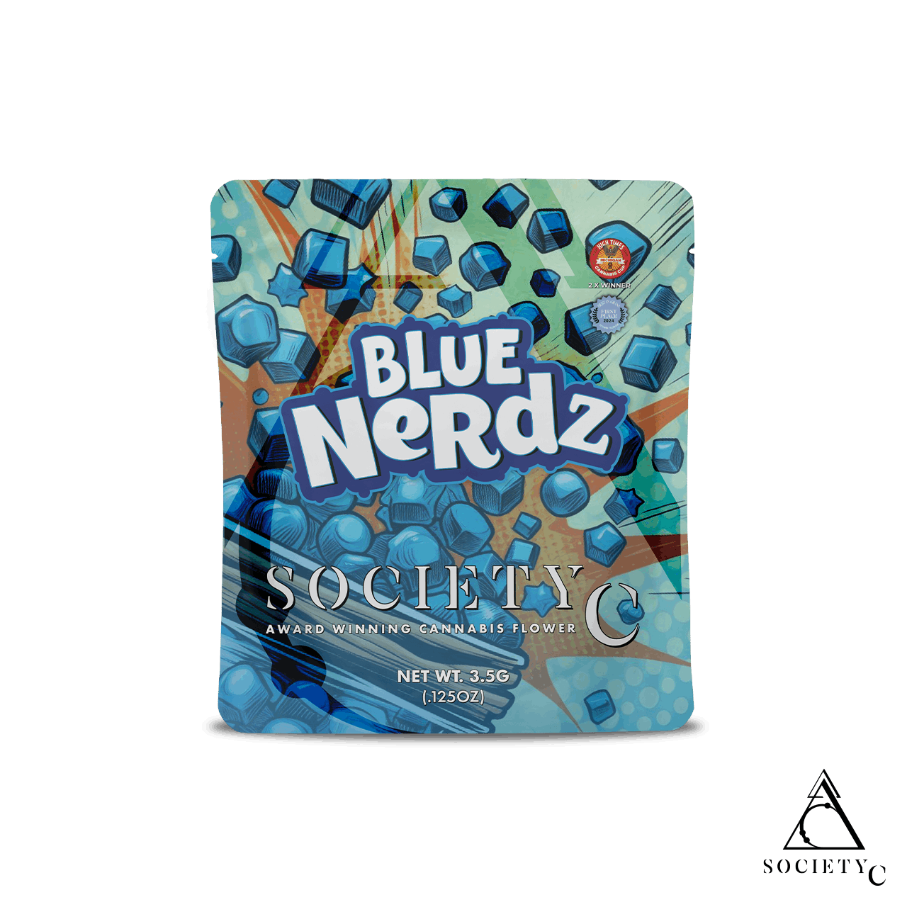 Society C - 3.5g Prepack - Blue Nerdz