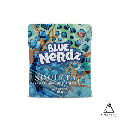 Society C - 3.5g Prepack - Blue Nerdz - FLOWER by Society C at King of Budz