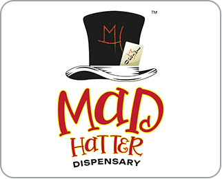 logo for Mad Hatter Dispensary