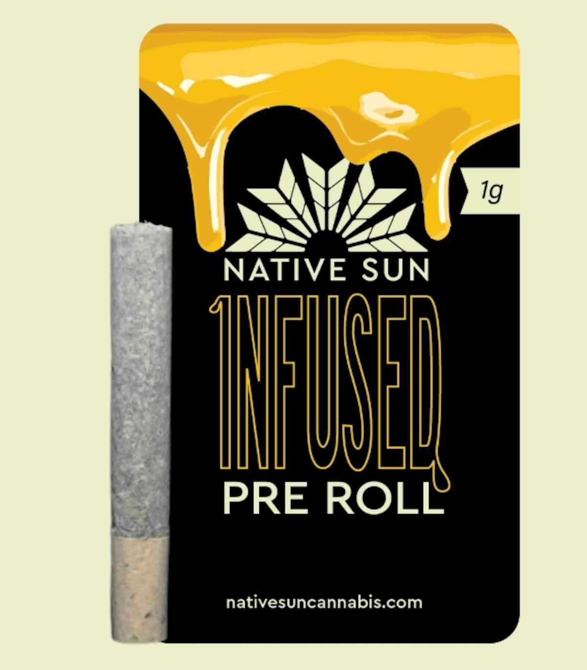 Photo of Route 1 Rodeo 1g Infused Pre-Roll Native Sun