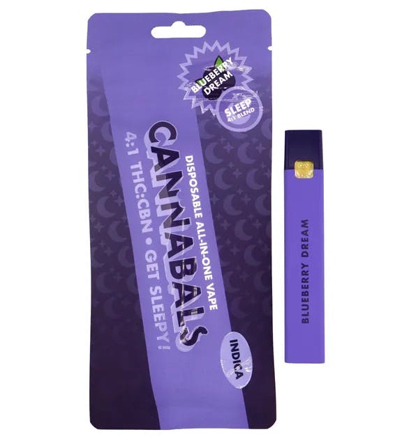 Cannabals Blueberry Dreams - Distillate Vape AIO