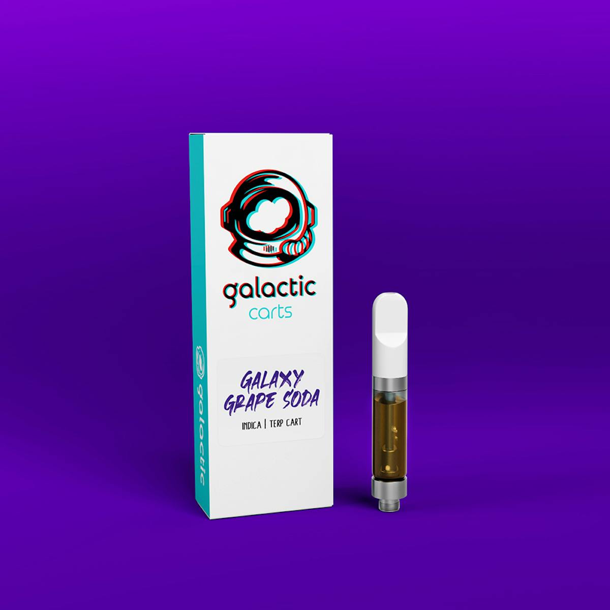 Photo of Galactic Cannabis Galaxy Grape Soda 1g Terp Cart