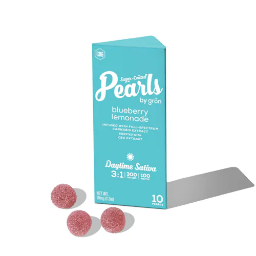 Blueberry Lemonade Pearls – 3:1 CBG/THC (10mg THC 30mg CBG each)-active