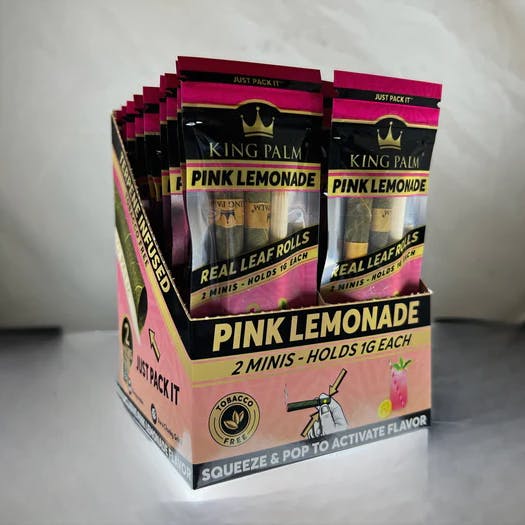 King Palm - Pink Lemonade - Mini Blunt Wrap 2pk