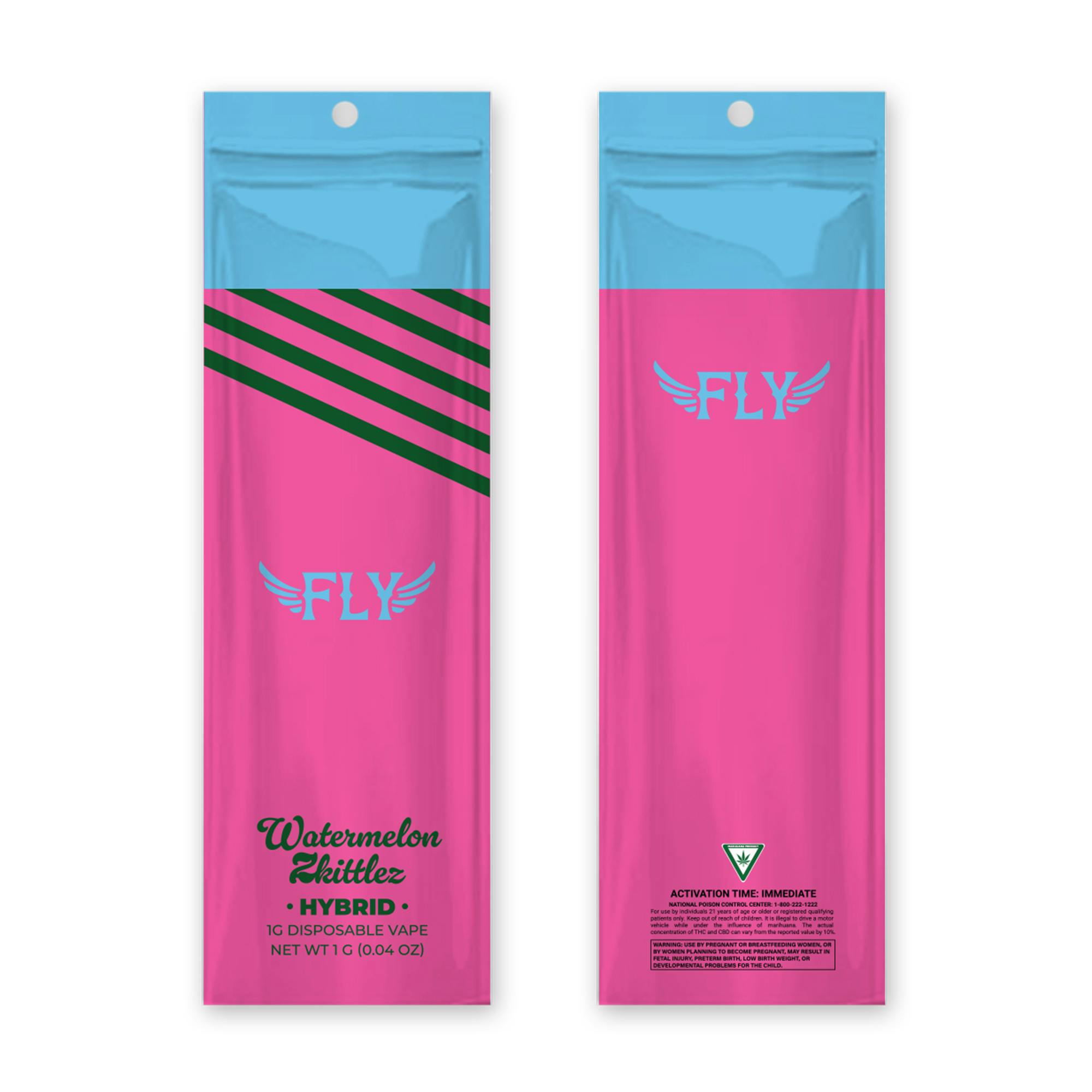 Product: FLY | Disposable Vape - 1g - Watermelon Zkittlez
