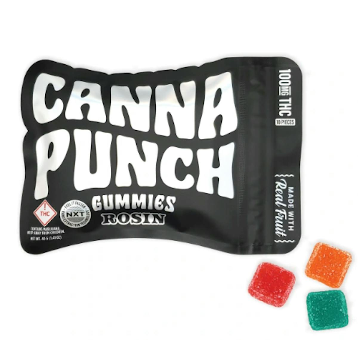 Photo of CannaPunch – Rosin Gummies – Tropicanna Banana (H) 100mg