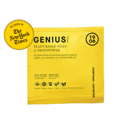 1906 | 4 Genius pills | 10mg-3