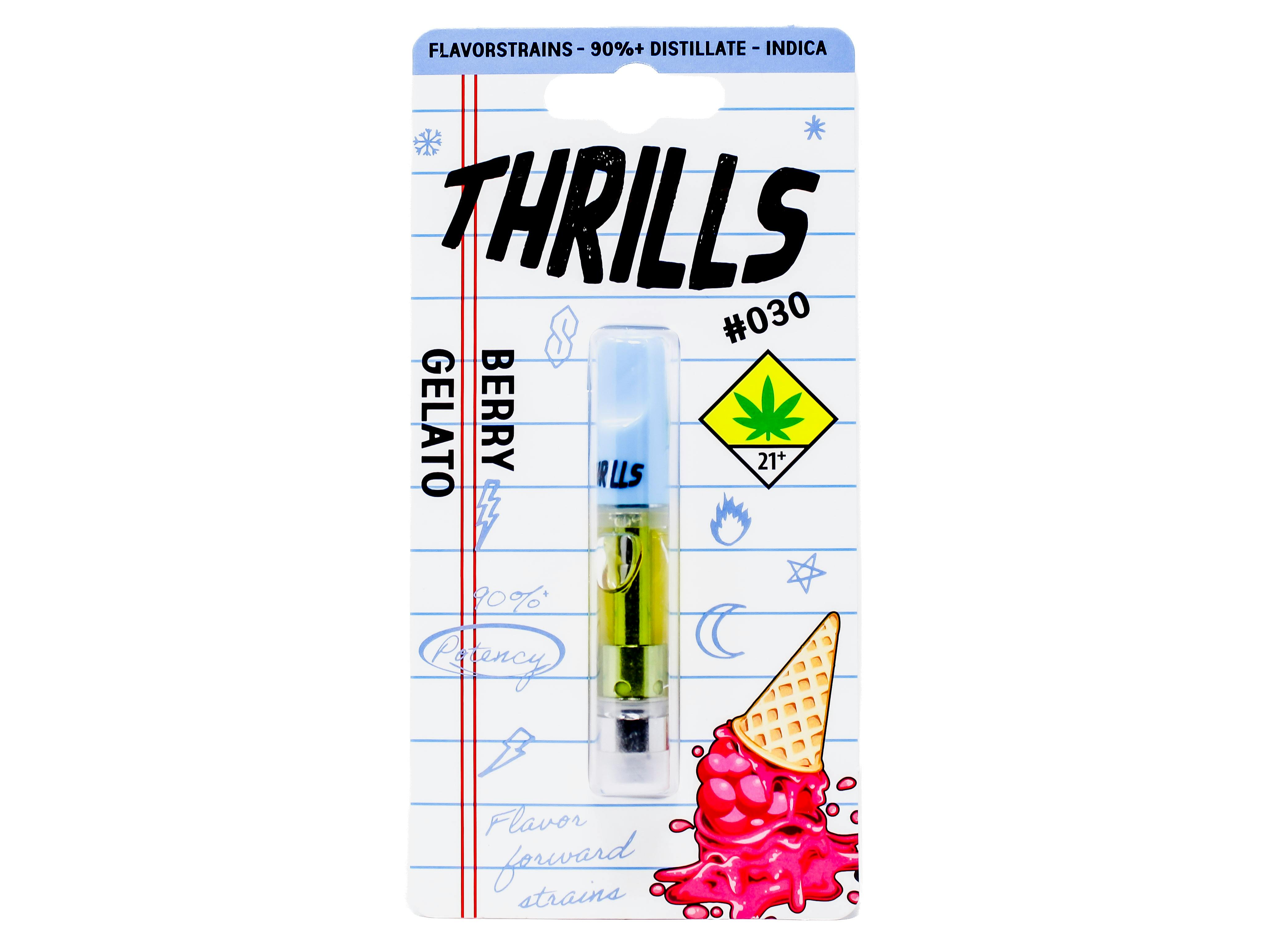 WRX Berry Gelato Distillate Cart 49822 | Cannabis and Glass