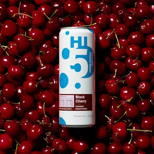 Black Cherry | Hi5 Seltzer | 4-Pack (25mg)