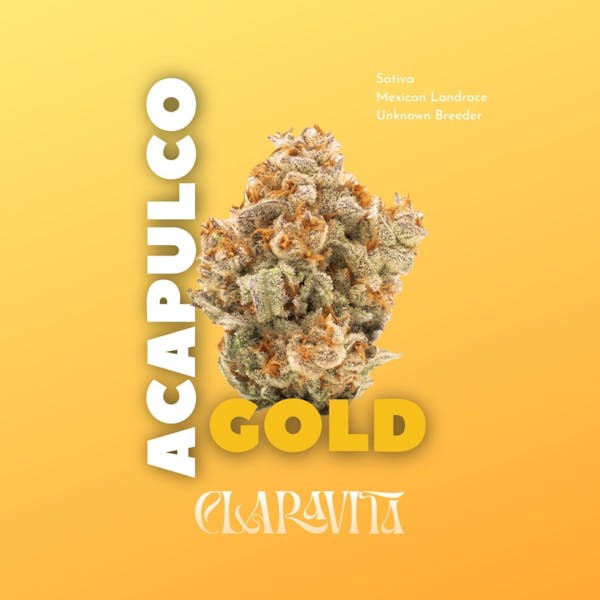 Acapulco Gold (S) - 3.5g Flower - Claravita
