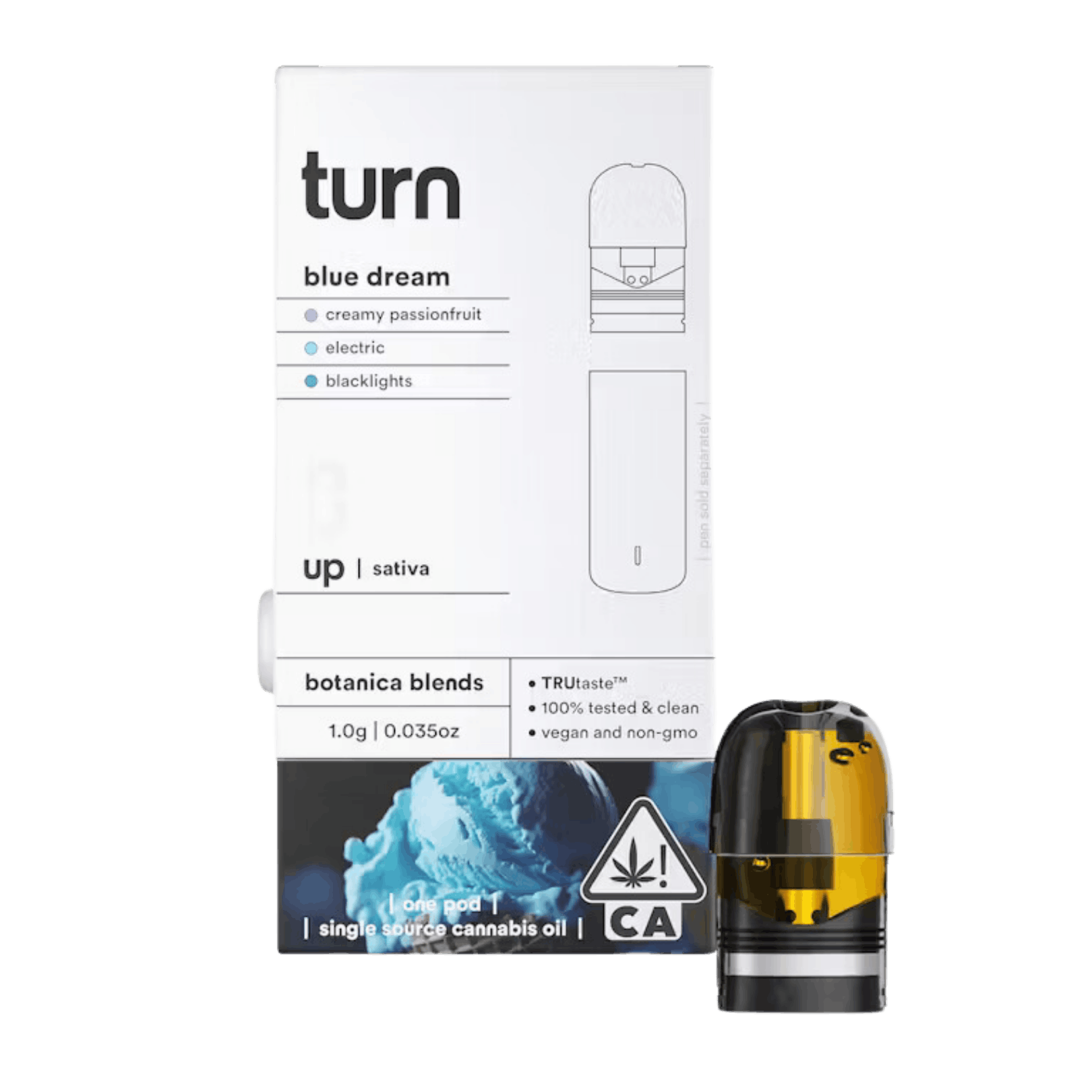 BLUE DREAM BOTANICALS BLEND TURN UP POD