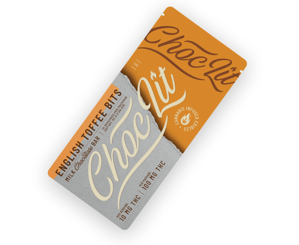 English Toffee Bits | 100mg Milk Chocolate Bar