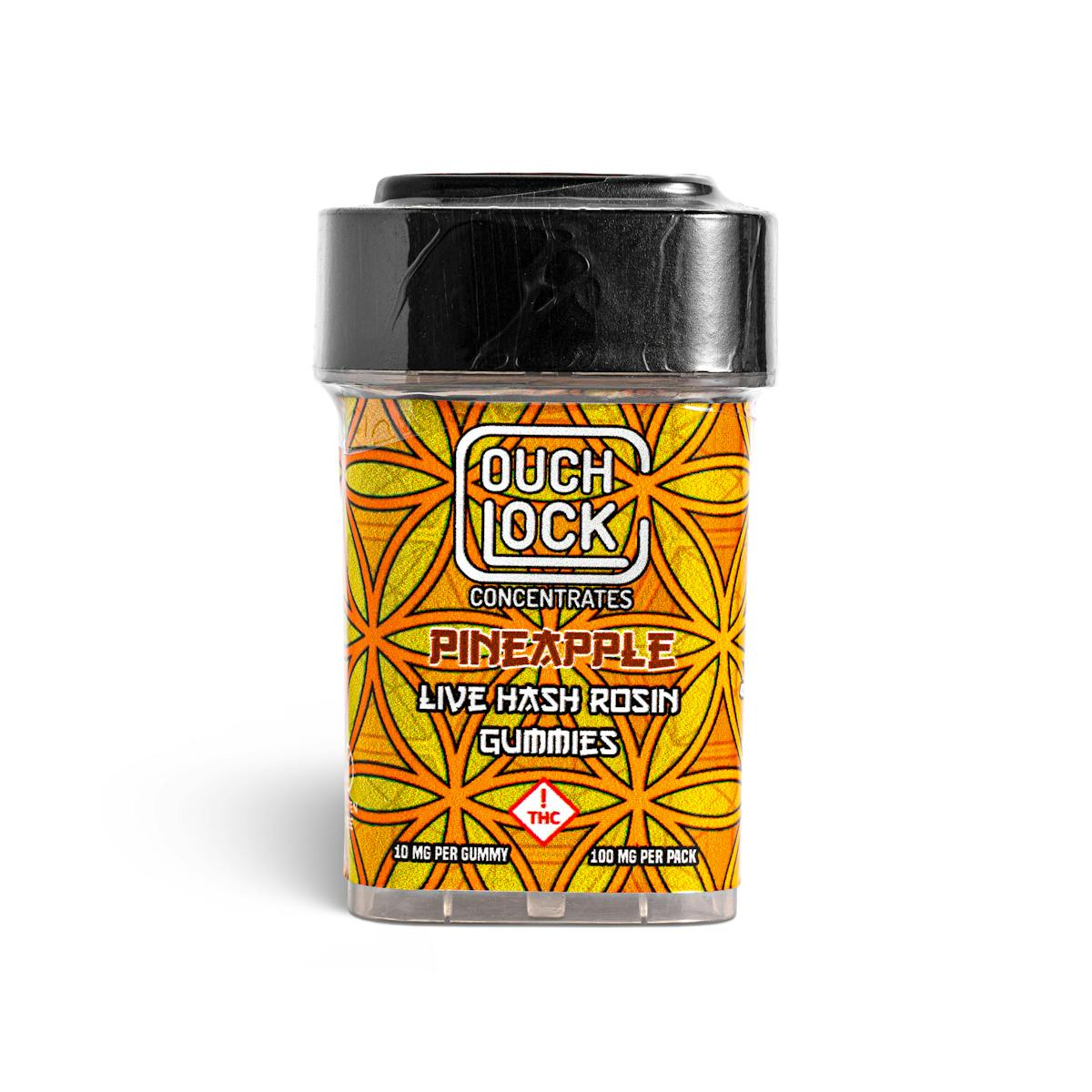 Photo of Pineapple Hash Rosin Gummies – 100mg