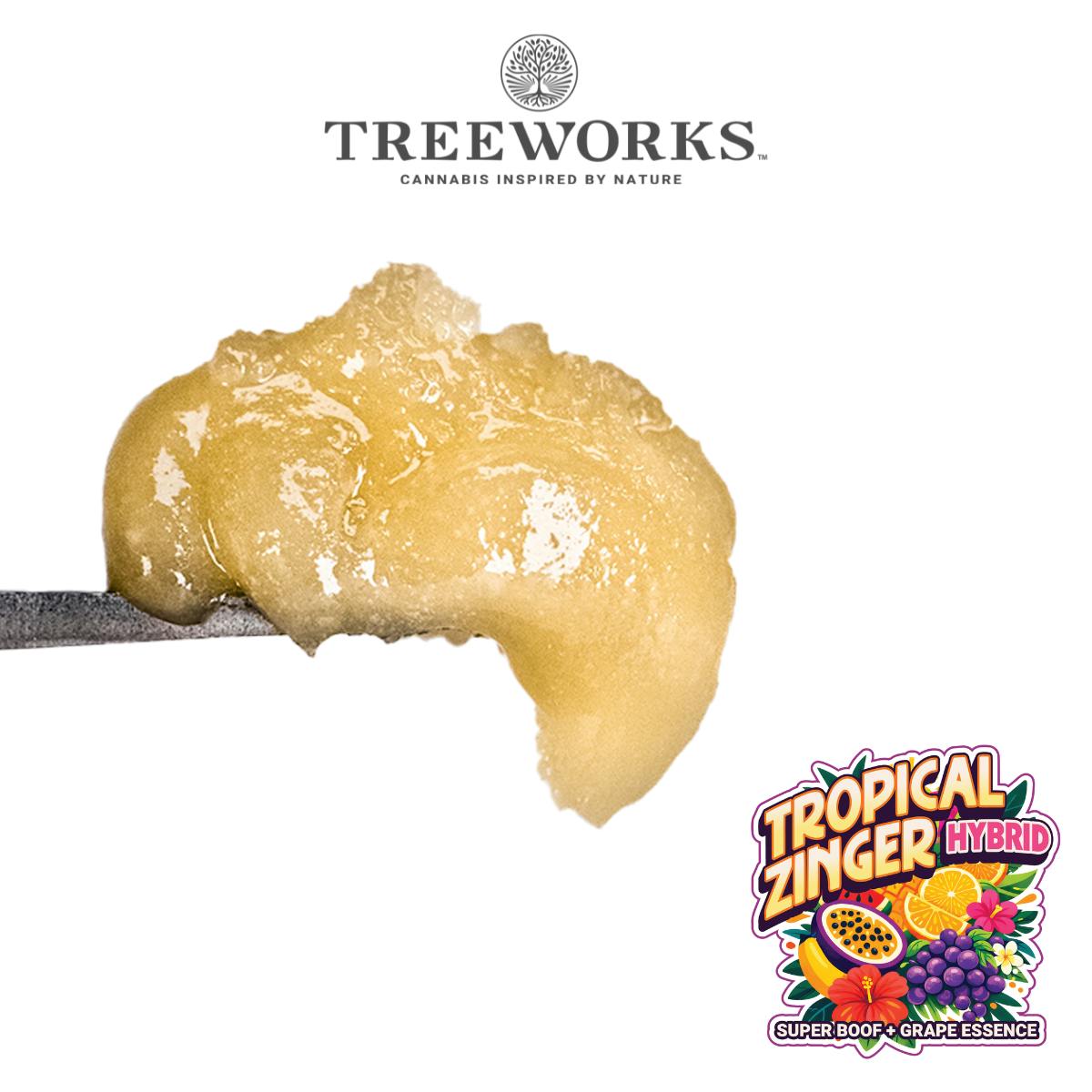 Product: Treeworks | Tropical Zinger | Live Hash Rosin - 1g