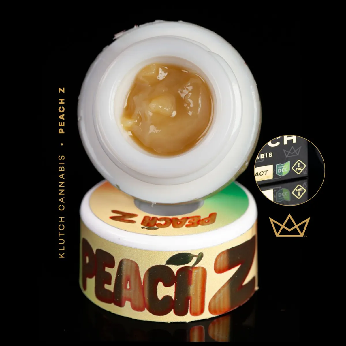 Peach Z 90-159u Live Hash Rosin 1g Concentrates | Klutch |