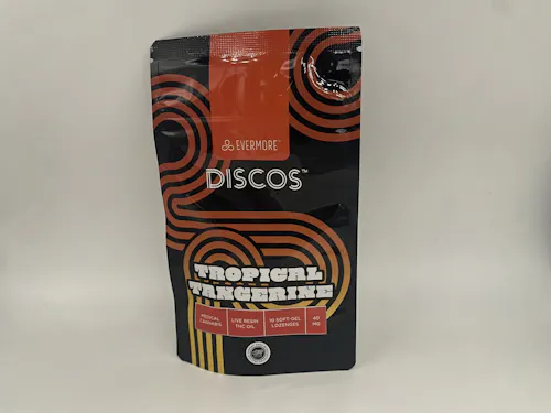 40mg Tropical Tangerine Live Resin Discos /400mg-active