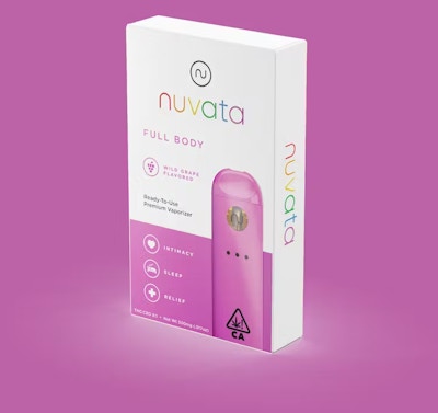 Product CoC NUVATA Disposable - Wild Grape .5g (Full Body)