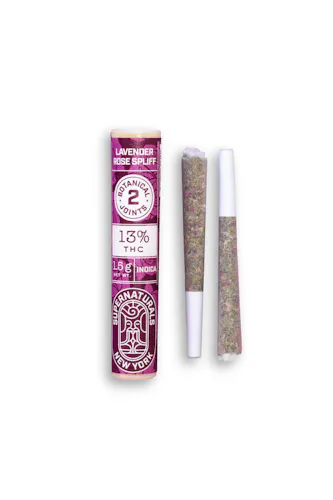 SUPERNATURALS | LAVENDER ROSE SPLIFF BOTANICAL PRE-ROLLS | 1.5G(2PK)-active