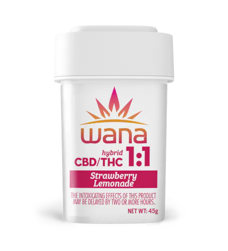 Classic – Strawberry Lemonade 1:1 – Soft Lozenges 10pk/100mg (10mg THC 10mg CBD each)-active