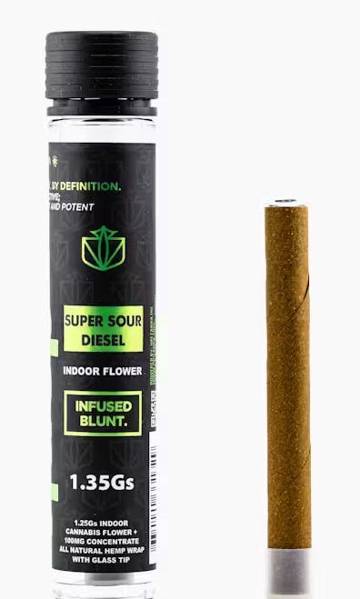 Super Sour Diesel | 1.35g | Infused Blunt | Sativa | Dank