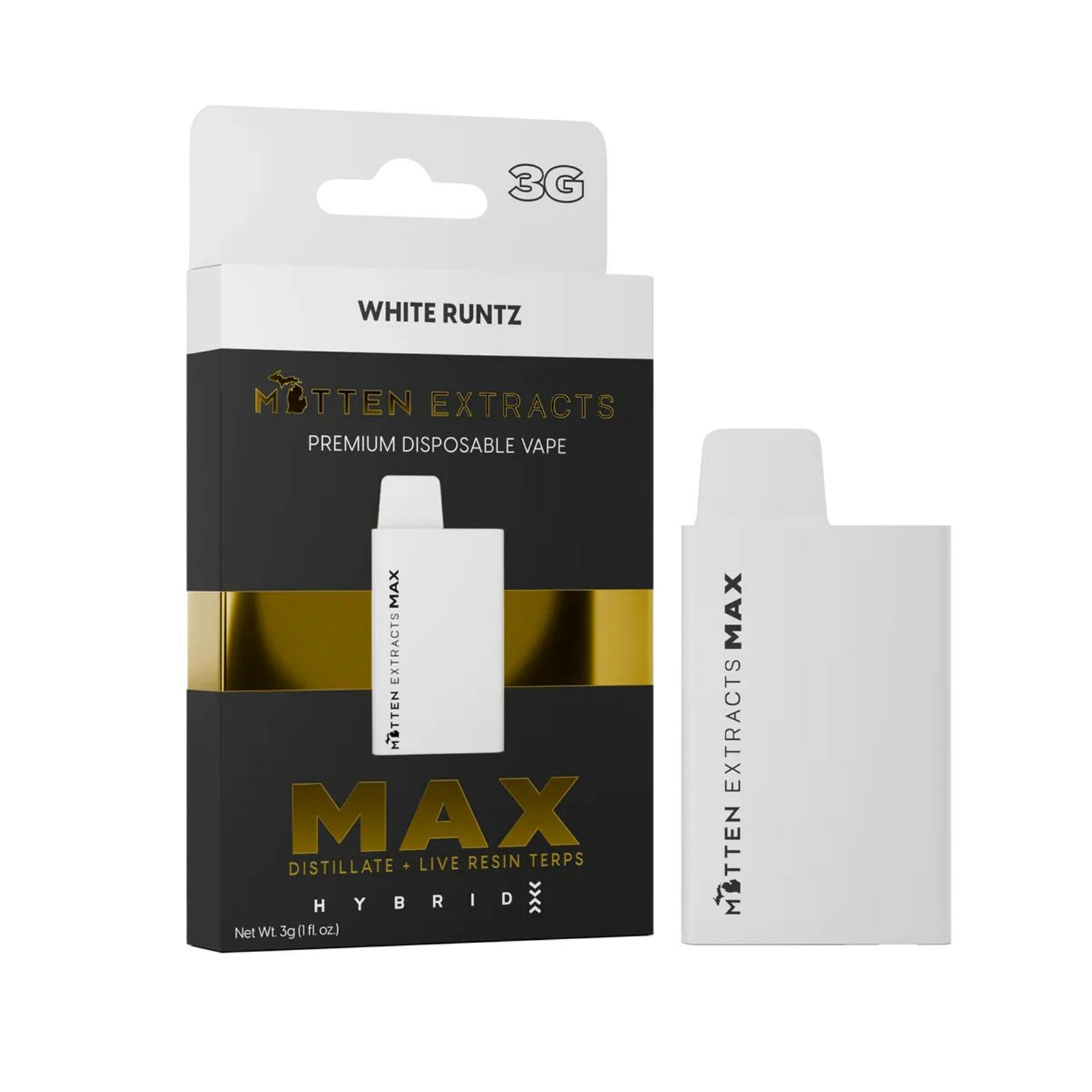 Mitten Extracts - 3g Disposable - White Runtz (H)